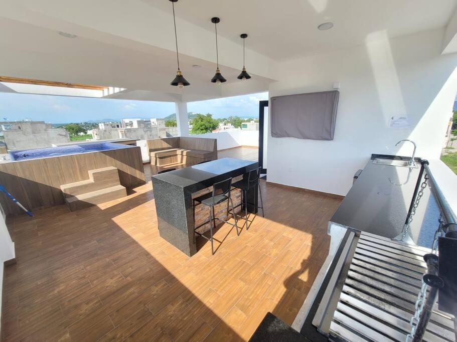 Casa Lua Tequesquitengo. Alberca, Jacuzzi Y Roof المظهر الخارجي الصورة